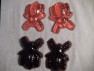 1304 Black Widow Spider Chocolate or Hard Candy Lollipop Mold
